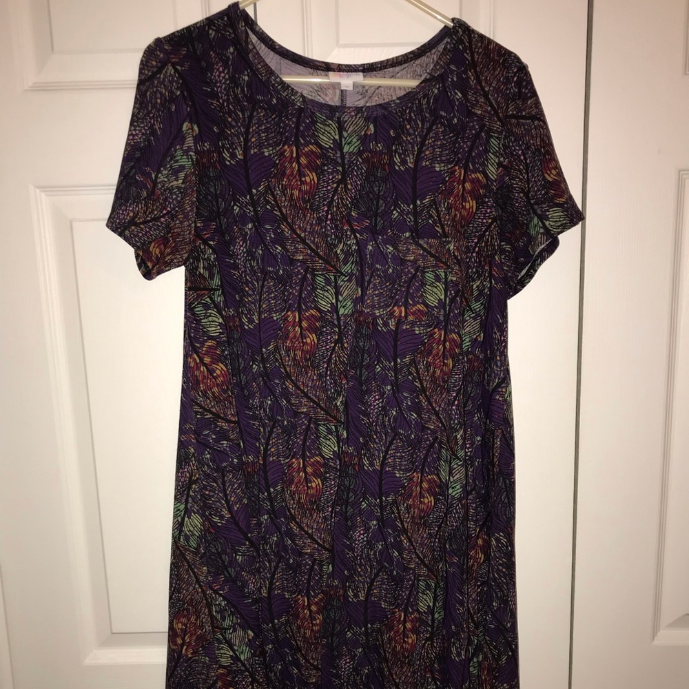 LuLaRoe Carly, size m, w/ pocket. Super soft poly